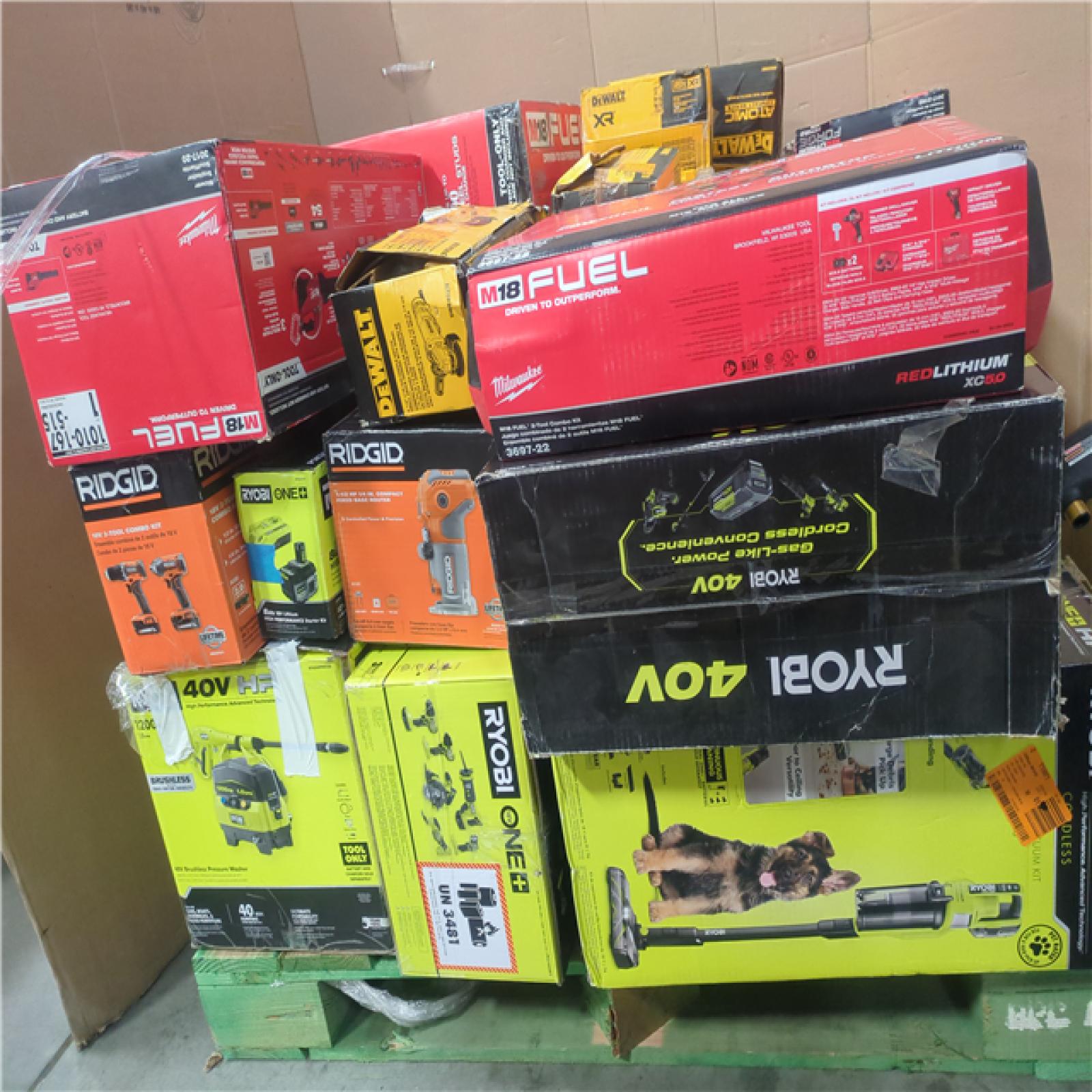 CALIFORNIA AS-IS TOOL PALLET