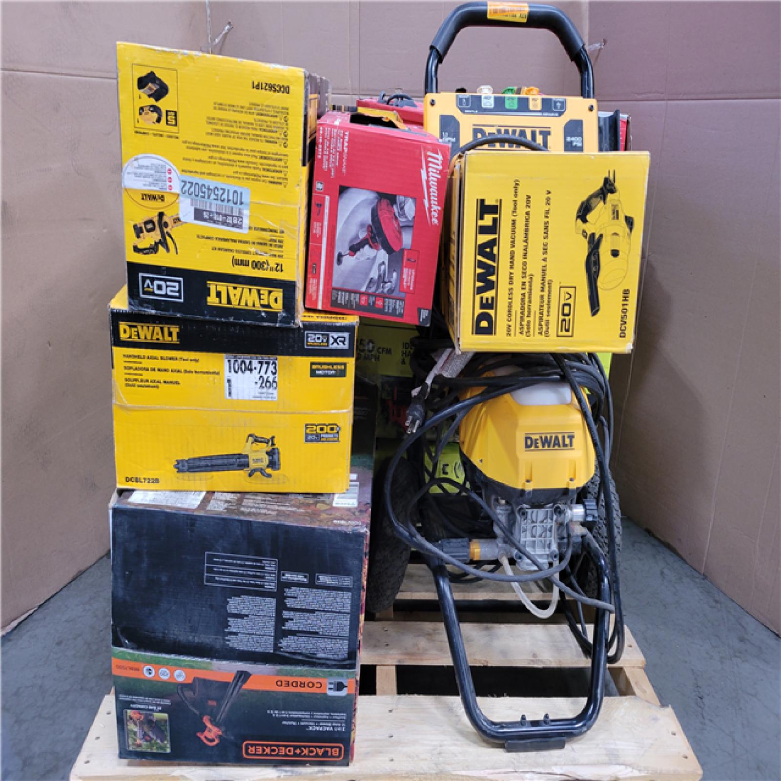 CALIFORNIA AS-IS TOOL PALLET