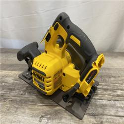 AS-IS DEWALT FLEXVOLT 60V MAX Cordless Brushless 7-1/4 in. Circular Saw with Brake (Tool Only)