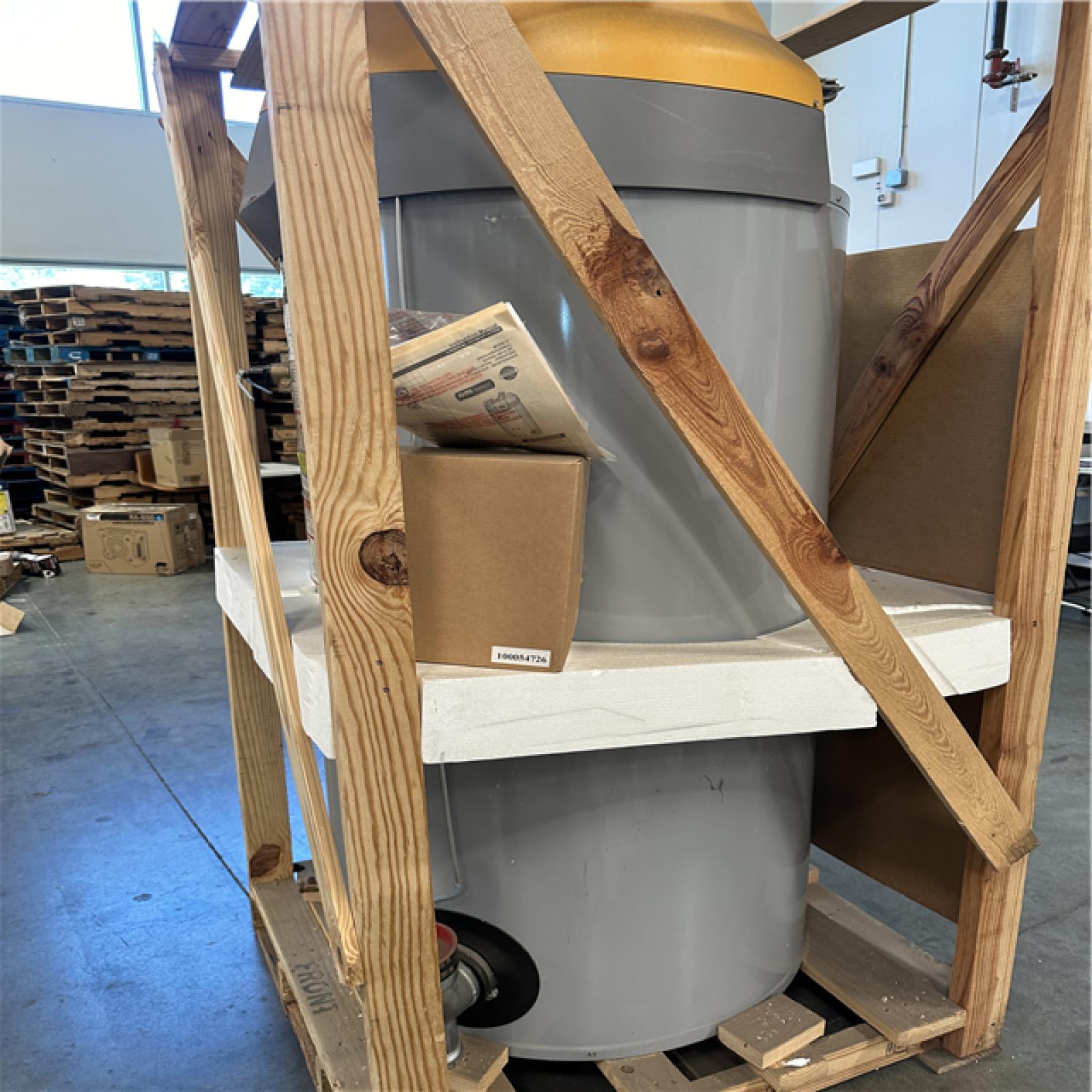 California AS-IS AO Smith Cyclone Mxi Commercial Gas Water Heater Model # BTH-300A 300