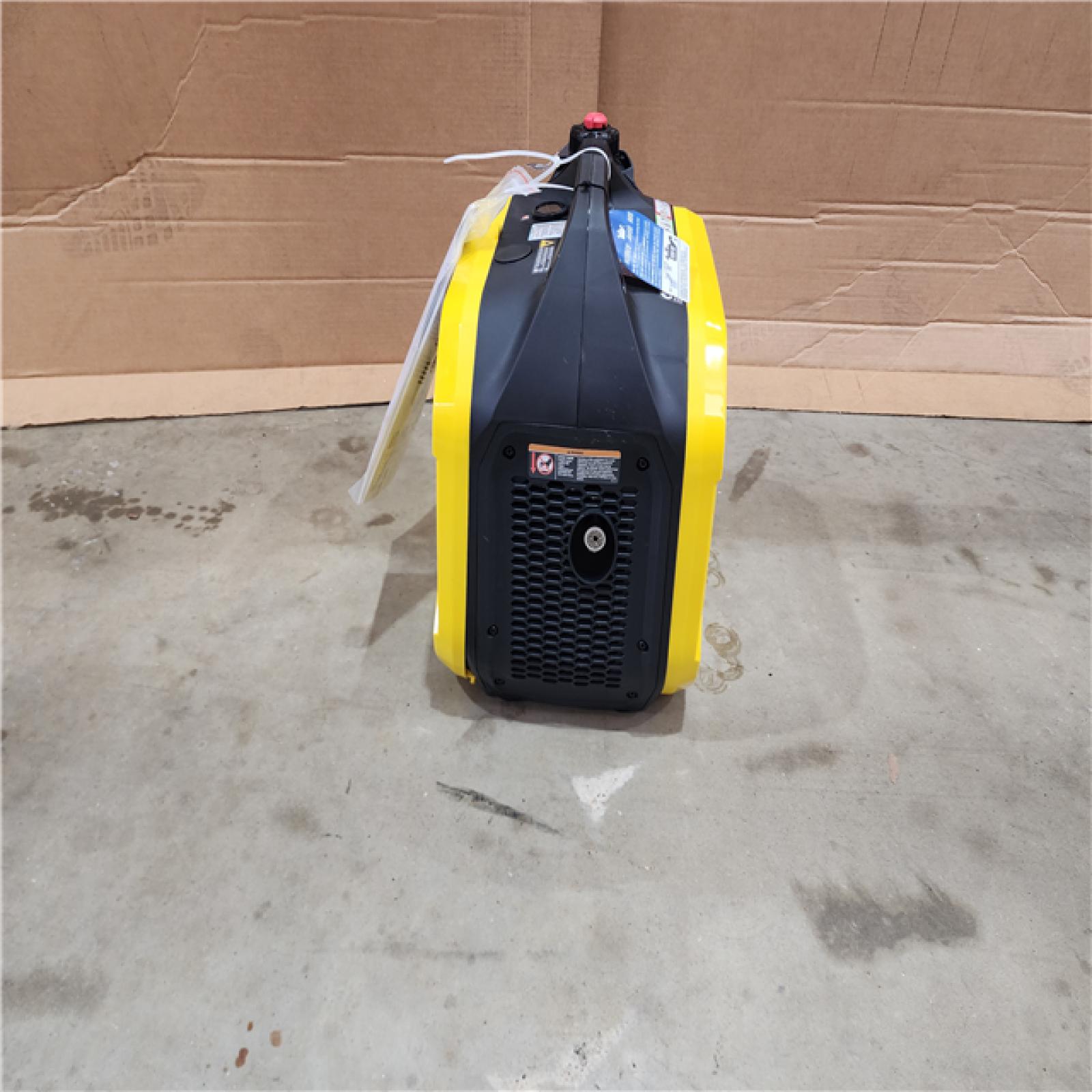 HOUSTON LOCATION - AS - IS CHAMPION 2500/1850-Watt Recoil Start Gasoline/Propane Powered Dual Fuel Inverter Generator with Quiet Technology and CO Shield