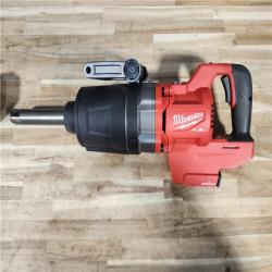 HOUSTON LOCATION - AS-IS Milwaukee FUEL 18V Lithium-Ion Brushless Cordless 1 in. Impact Wrench Extended Reach D-Handle Kit