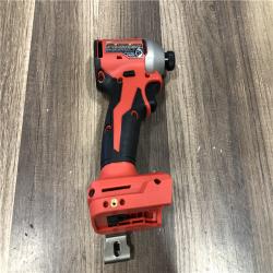 AS-IS Milwaukee 18V Lithium-Ion Brushless Cordless 1/4 in. Compact Impact Driver (Tool Only)