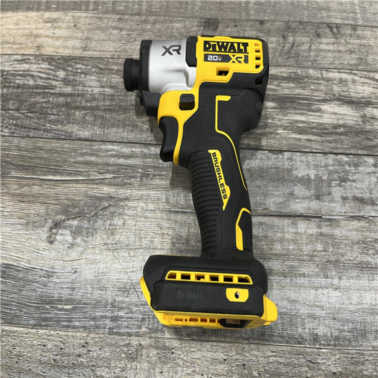 AS-IS DEWALT 20-Volt Maximum XR Cordless Brushless 1/4 in. 3-Speed Impact Driver (Tool-Only)
