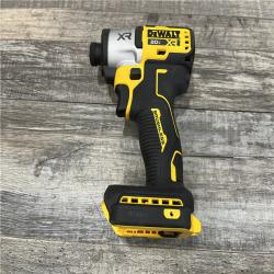 AS-IS DEWALT 20-Volt Maximum XR Cordless Brushless 1/4 in. 3-Speed Impact Driver (Tool-Only)
