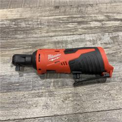 AS-IS Milwaukee 12V Lithium-Ion Cordless 3/8 in. Ratchet (Tool-Only)