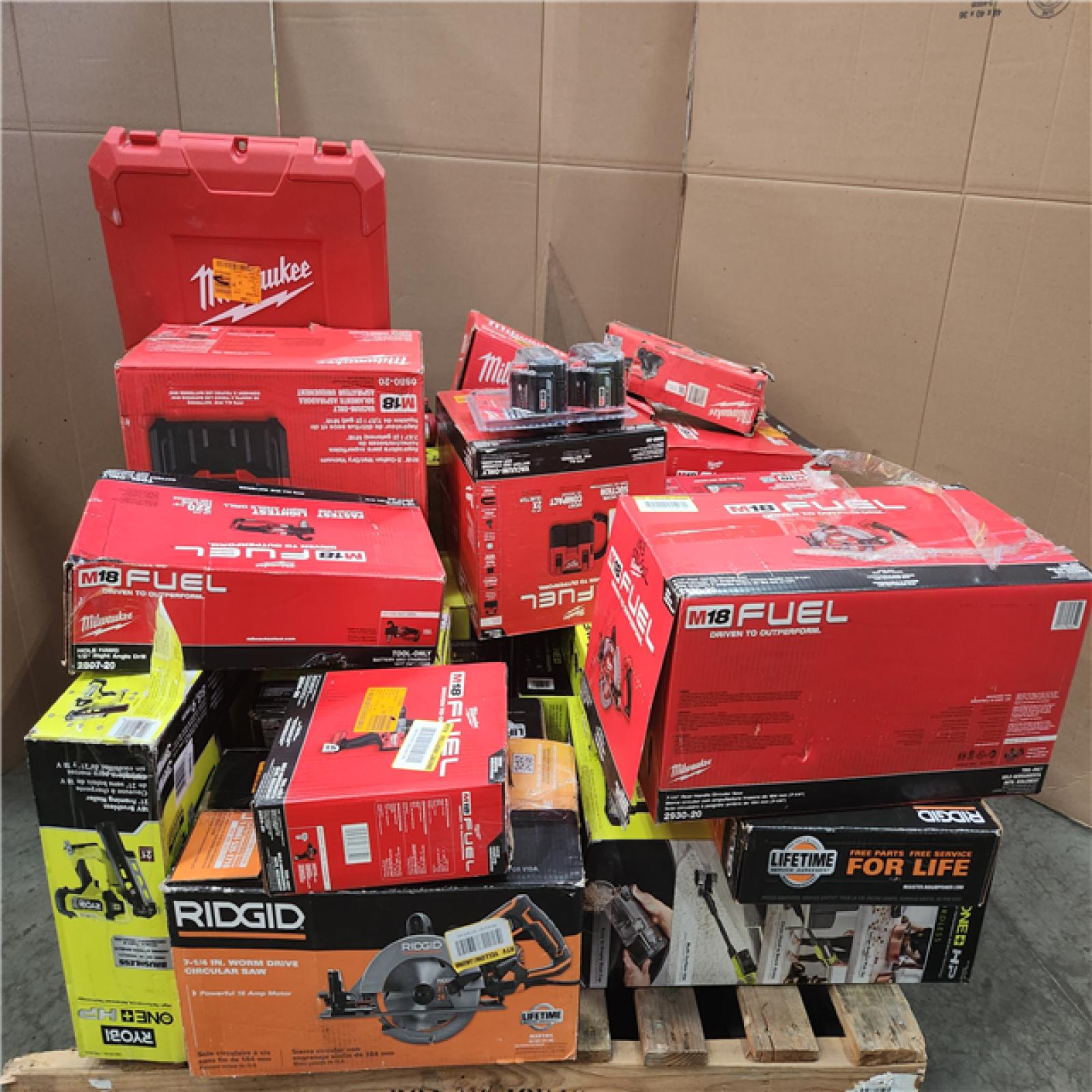 CALIFORNIA AS-IS TOOL PALLET