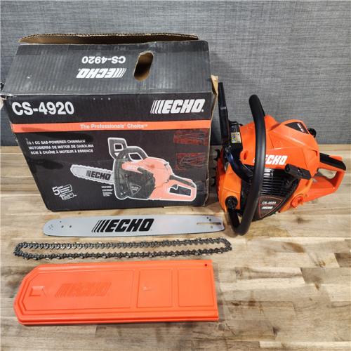 HOUSTON LOCATION - AS-IS ECHO 20 in. 50.1 Cc 2-Stroke Gas Rear Handle Chainsaw