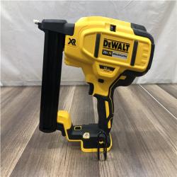 AS-IS DEWALT Cordless 18-Gauge Narrow Crown Stapler (Tool Only)