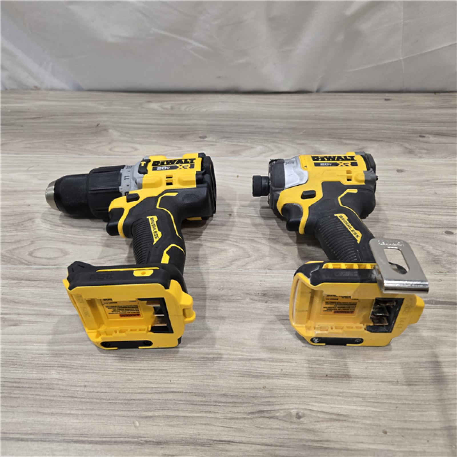 AS-IS DeWalt 20V XR Lithium-Ion Cordless 2-Tool Combo Ki