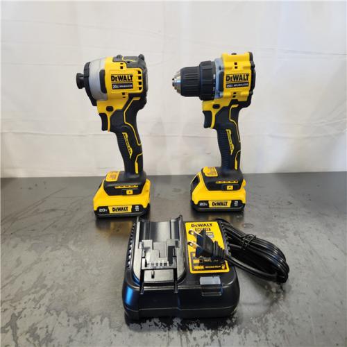 AS-IS- DEWALT ATOMIC 20-Volt MAX Lithium-Ion Cordless Combo Kit
