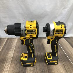 AS-IS DEWALT 20V Lithium-Ion Cordless 2-Tool Combo Kit