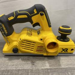 AS-IS DEWALT 20V MAX XR Cordless Brushless 3-1/4 in. Planer (Tool Only)