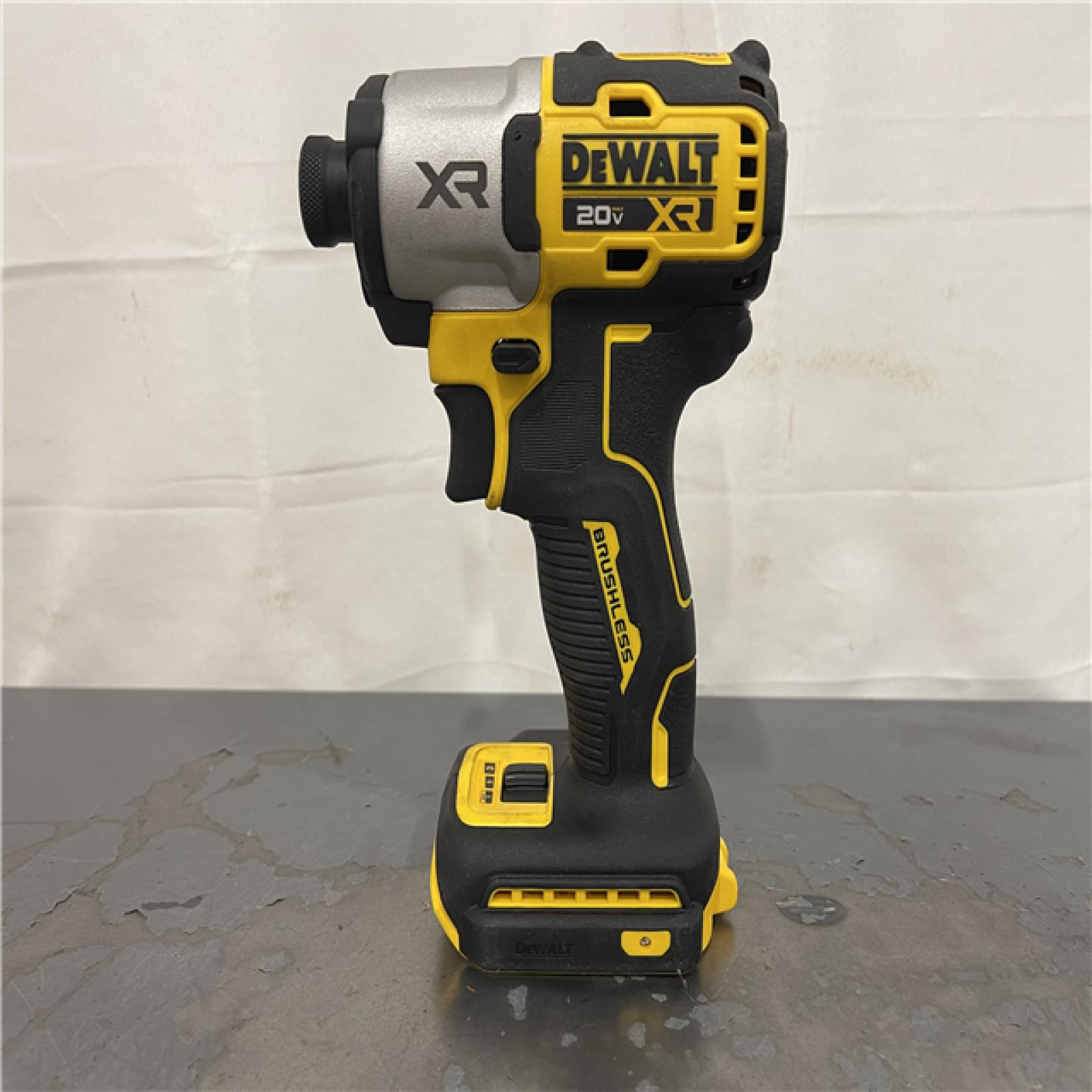 AS-IS- DEWALT 20-Volt Maximum XR Cordless Brushless 1/4 in. 3-Speed Impact Driver (Tool-Only)
