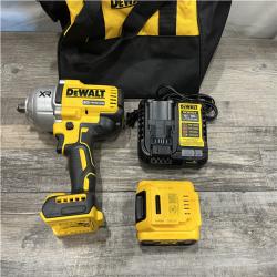 AS-IS DEWALT 20V MAX Lithium-Ion Cordless 1/2 in. Impact Wrench Kit