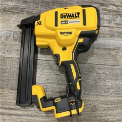 AS-IS DEWALT 20V MAX XR Lithium-Ion Cordless 18-Gauge Narrow Crown Stapler Kit