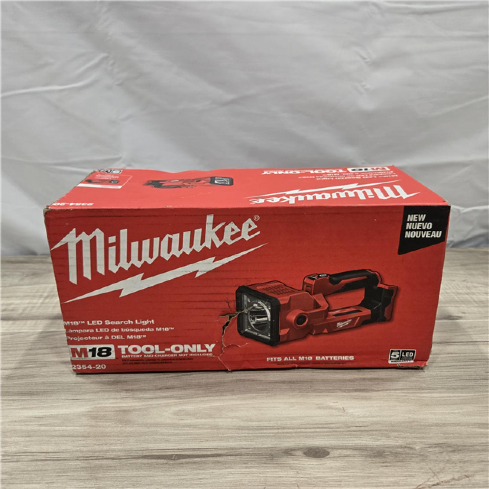 NEW! - Milwaukee 18V Cordless Search Light (Tool-Only)