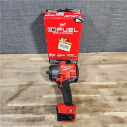 HOUSTON LOCATION - AS-IS (APPEARS LIKE NEW) Milwaukee M18 FUEL 18V Lithium-Ion Brushless Cordless 1/2 in. Impact Wrench with Friction Ring (Tool-Only)