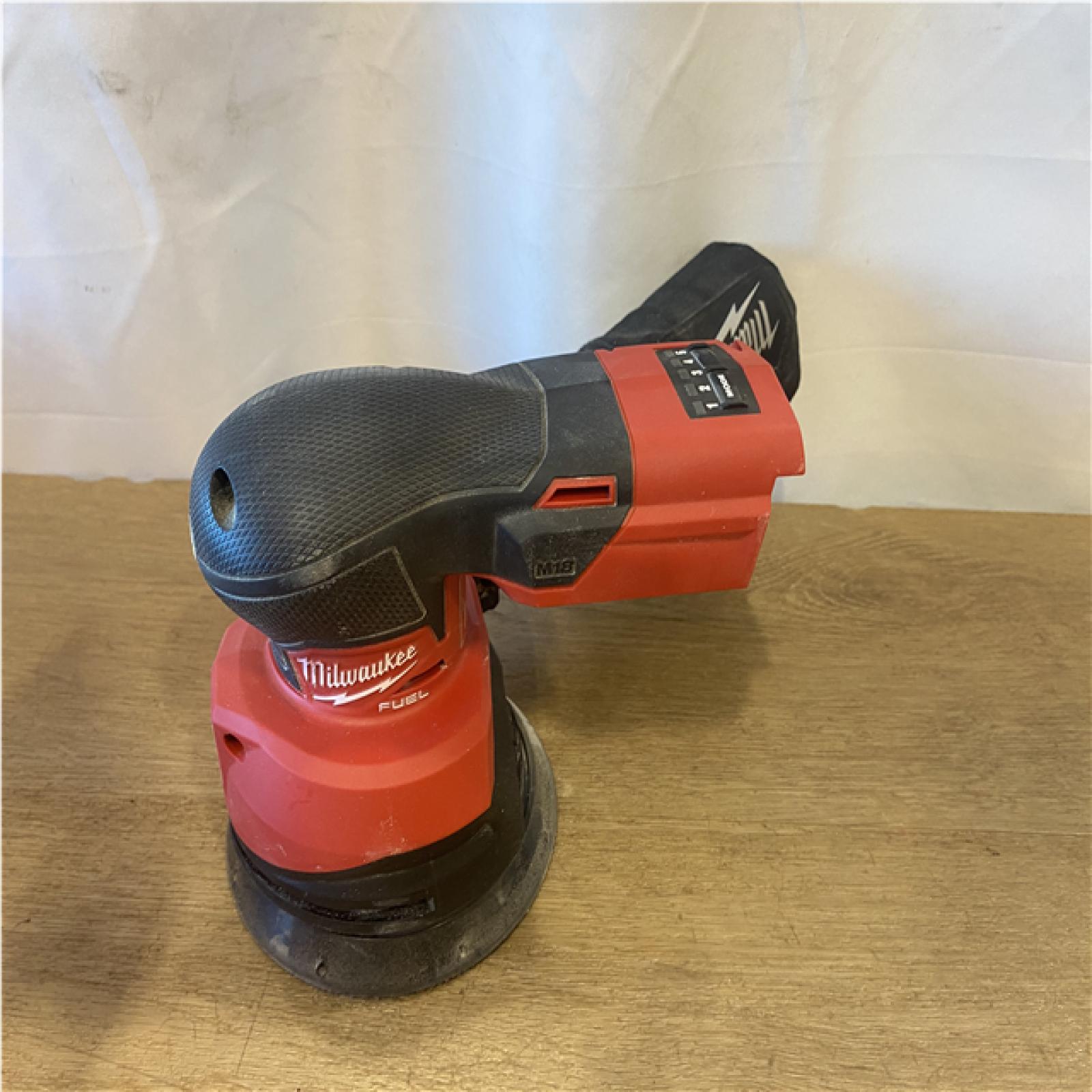 AS-S Milwaukee 18V Lithium-Ion Brushless Cordless FUEL 5 in. Random Orbit Sander (Tool-Only)