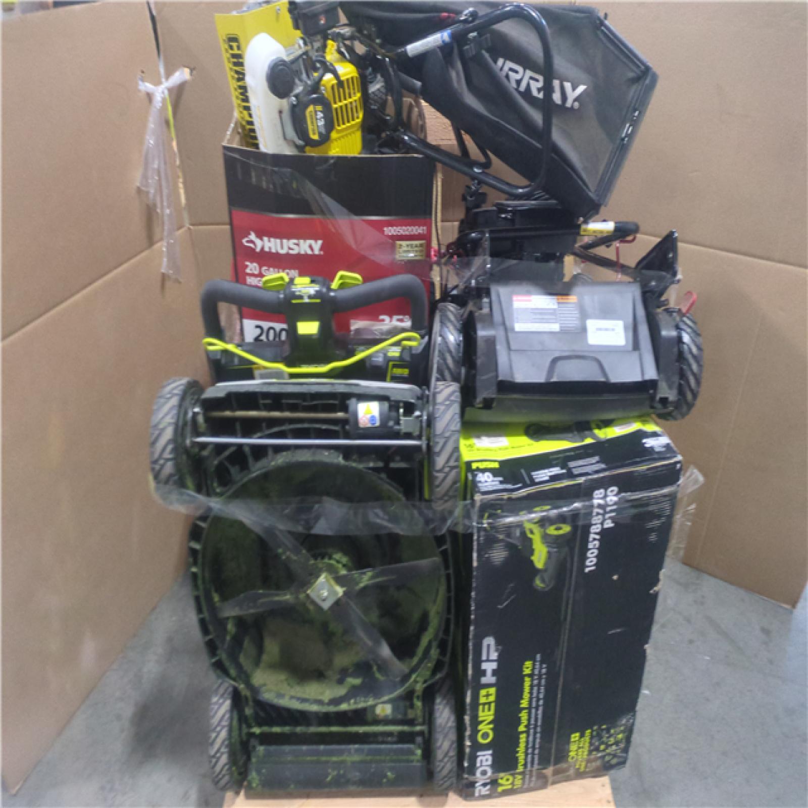 CALIFORNIA AS-IS OUTDOOR POWER EQUIPMENT