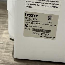 AS-IS Brother PE570 Embroidery Machine with 4 x 4 Embroidery Area
