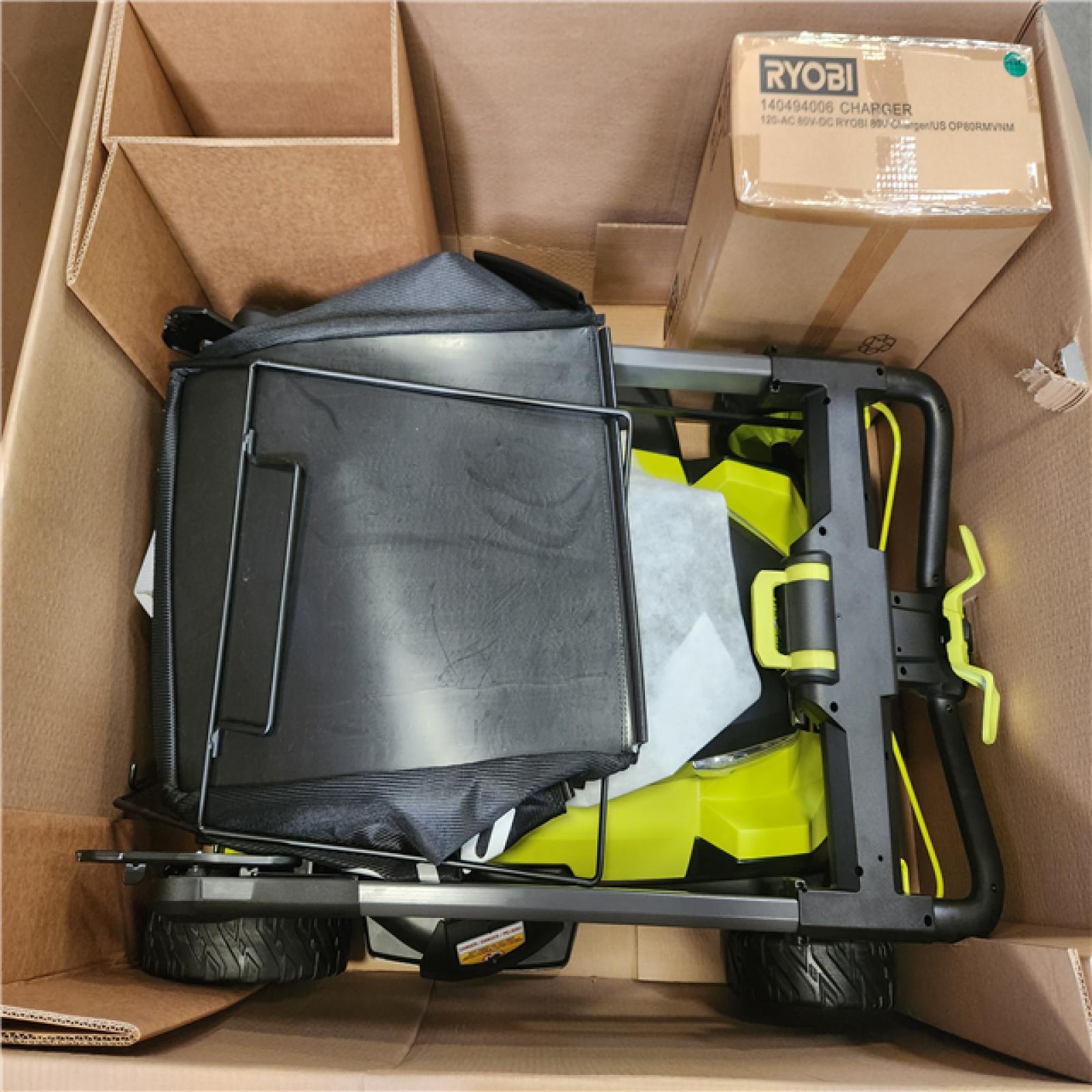Phoenix NEW RYOBI 80V HP Brushless Battery Cordless Electric 30 in. Multi-Blade Lawn Mower with Battery and Charger