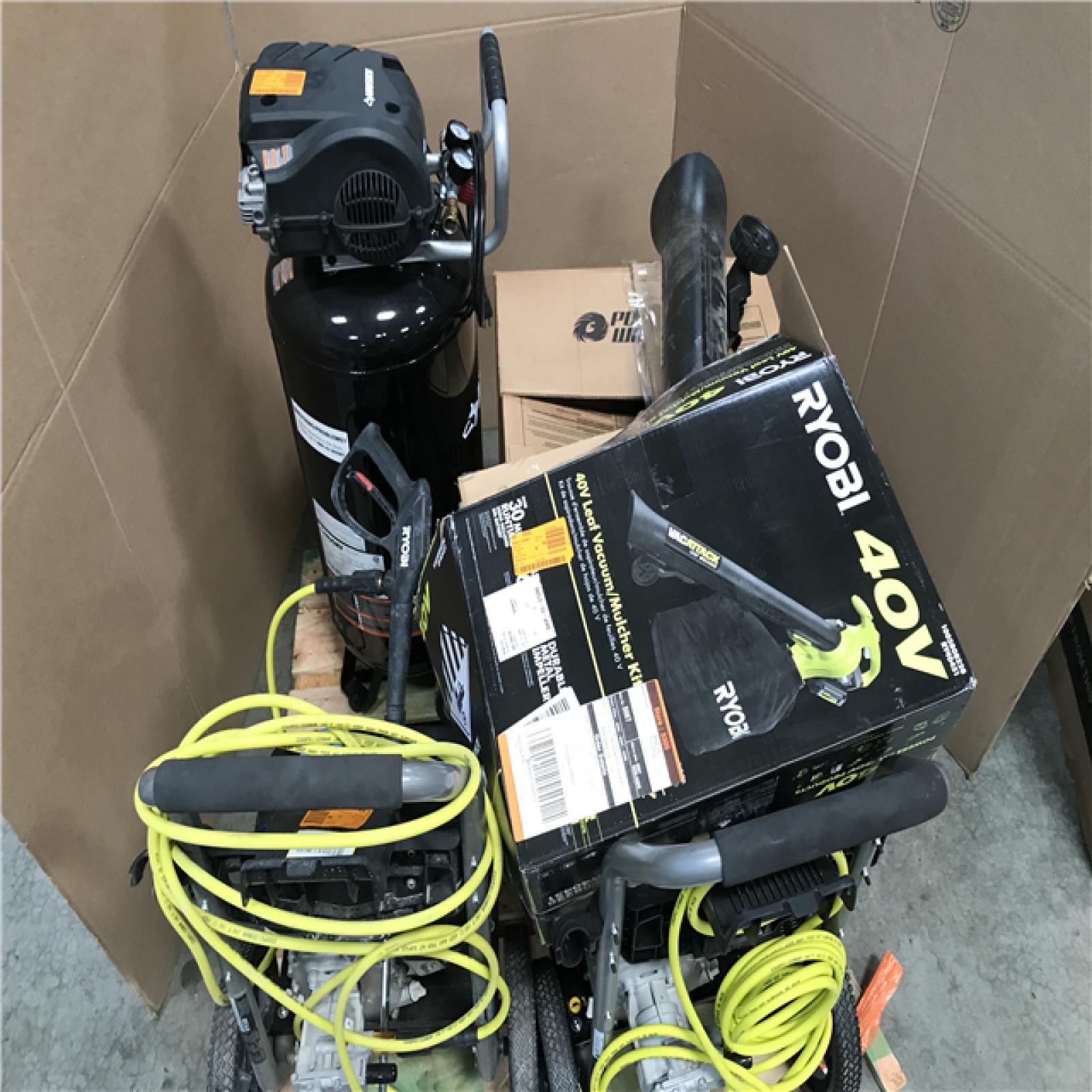 CALIFORNIA AS-IS OUTDOOR POWER EQUIPMENT