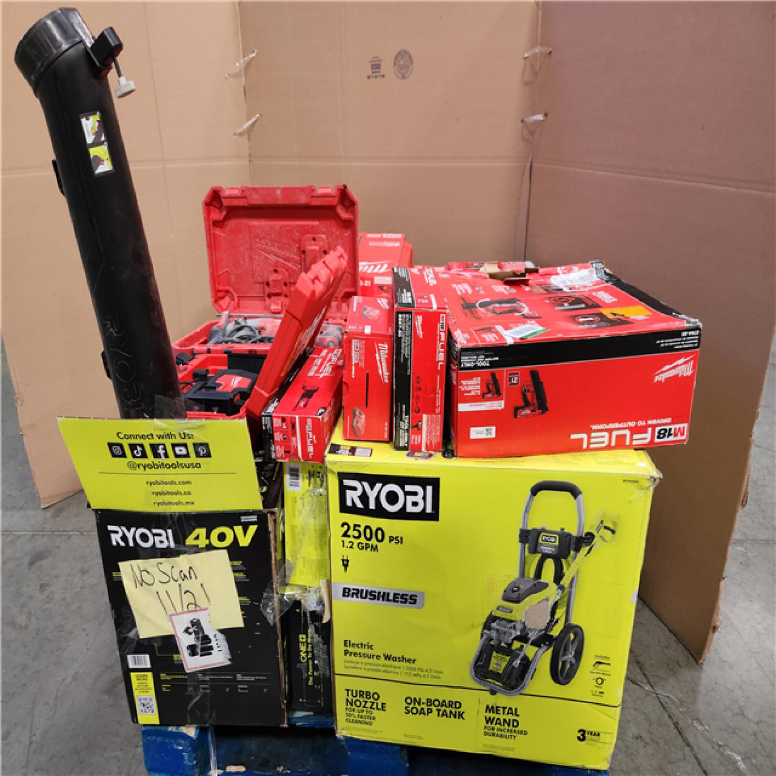 CALIFORNIA AS-IS TOOL PALLET