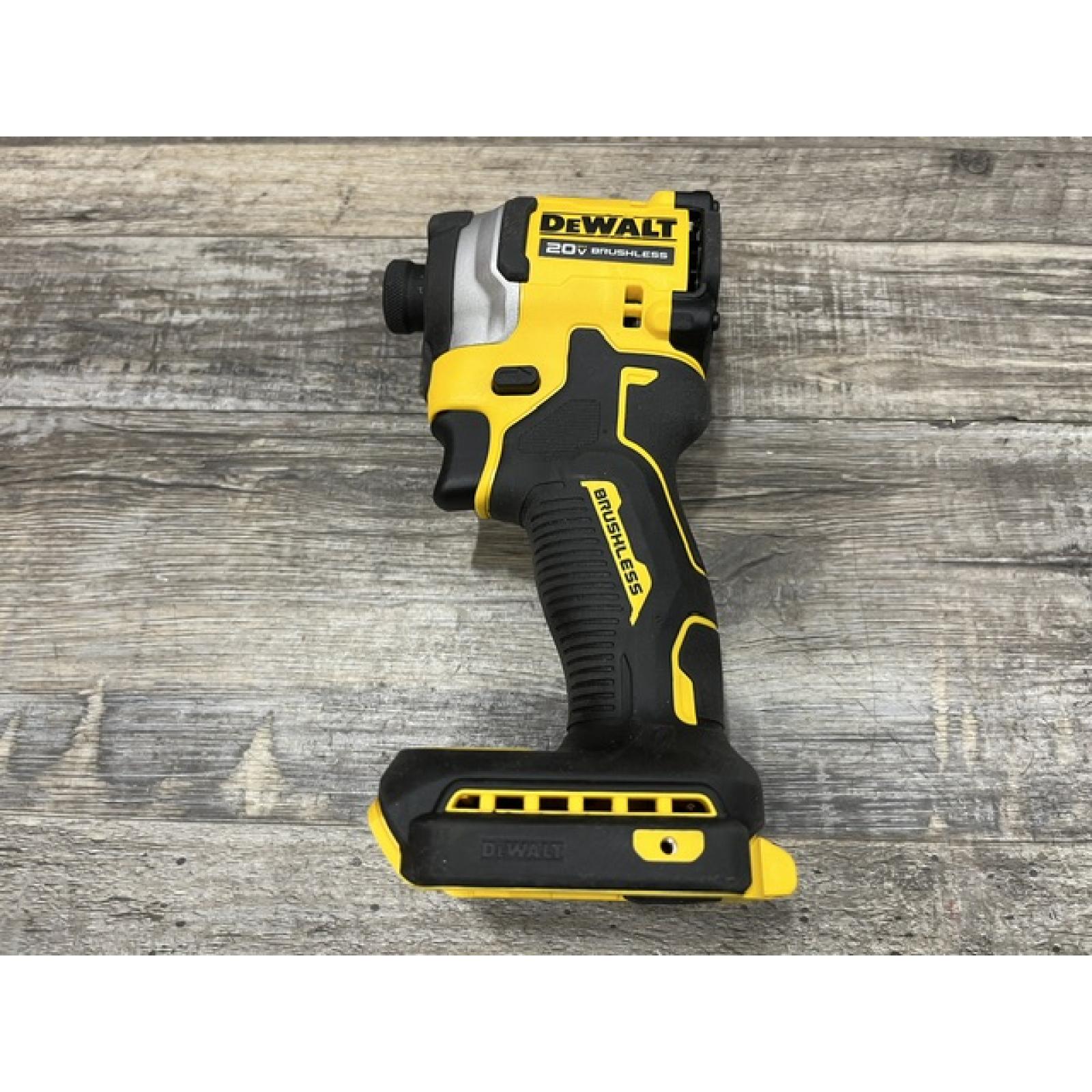 AS-IS DEWALT ATOMIC 20V MAX Lithium-Ion Cordless 1/4 in. Brushless Impact Driver Kit