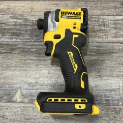 AS-IS DEWALT ATOMIC 20V MAX Lithium-Ion Cordless 1/4 in. Brushless Impact Driver Kit