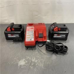 AS-IS - Milwaukee M18 18-Volt Lithium-Ion High Output Starter Kit with Two 6.0 Ah Battery and Charger