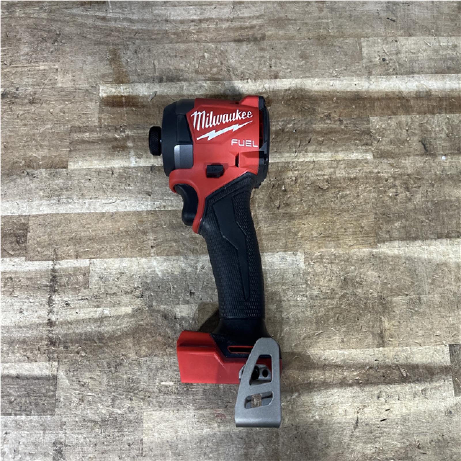 Houston Location AS-IS Milwaukee FUEL 18V Lithium-Ion Brushless Cordless 1/4 in. Hex Impact Driver (Tool-Only)