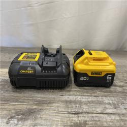 AS-IS DEWALT 20V MAX Lithium-Ion 6.0 Ah Battery and Charger