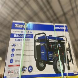DALLAS LOCATION - DuroMax XP5500E Gas Powered Portable Generator-5500 Watt Electric Start
