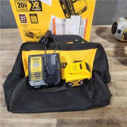 HOUSTON LOCATION - AS-IS DeWalt 20V MAX Collated Cordless Framing Nailer Tool Kit with Rafter Hook