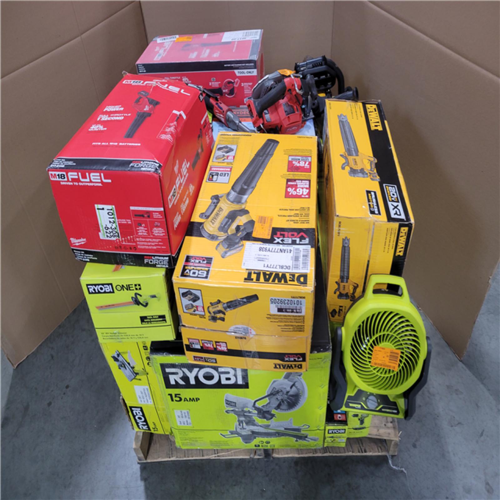 CALIFORNIA AS-IS TOOL PALLET