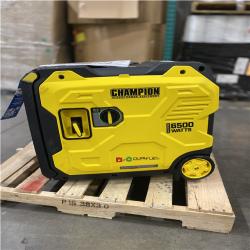 Dallas Location - As-Is Champion 201532 6500W Dual Fuel Inverter Generator
