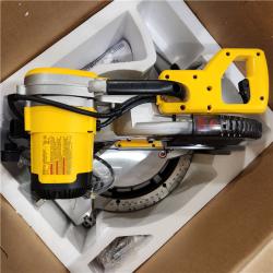 As-Is- DeWalt 15 Amp Corded 12 in. Compound Double Bevel Miter Saw