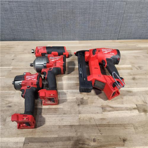 HOUSTON LOCATION - AS-IS MILWAUKEE 4 TOOL COMBO