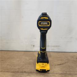 AS-IS- DEWALT ATOMIC 20V MAX* Brushless Cordless Compact 1/4 in. Impact Driver Kit