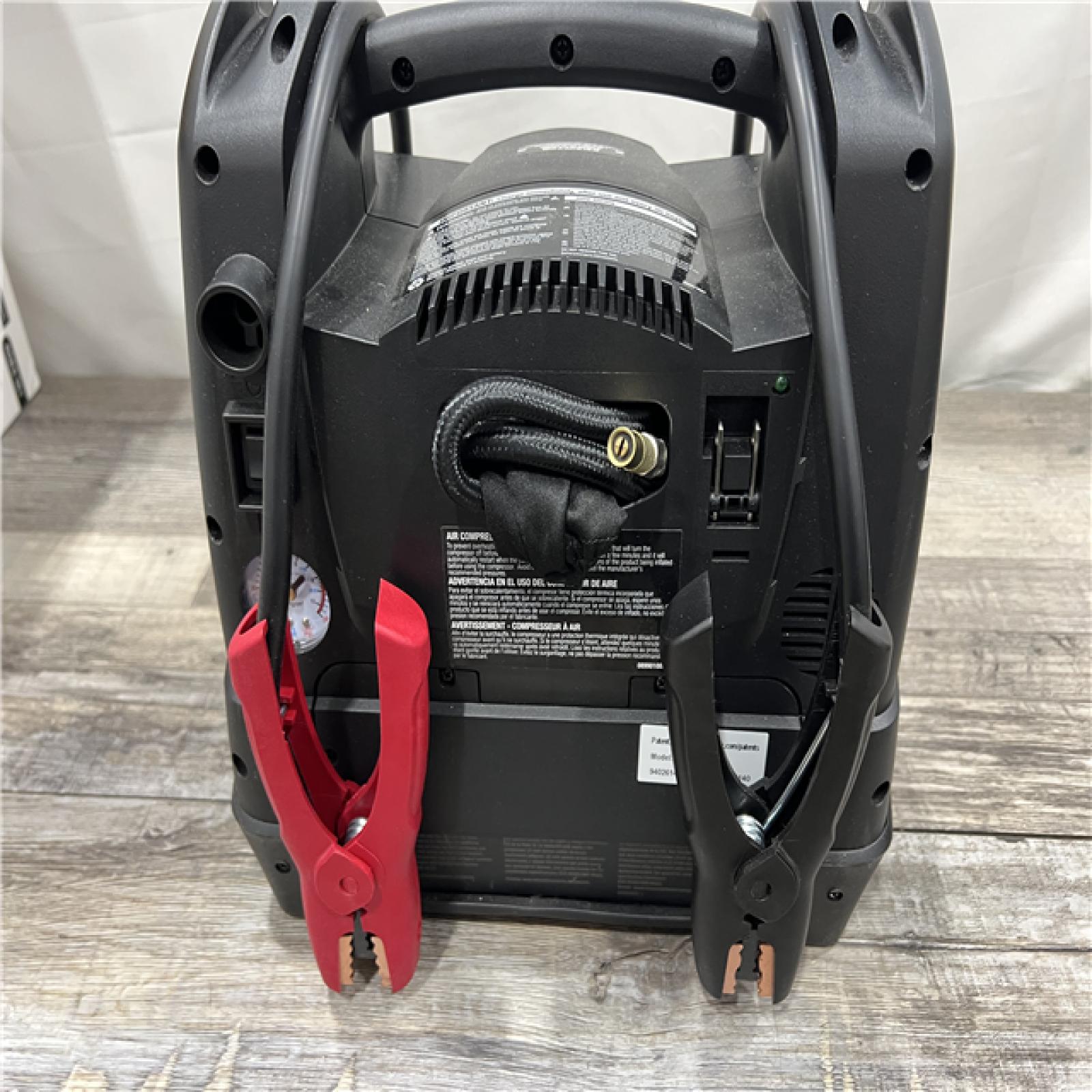 AS-IS Schumacher SJ1427 6-in-1 Power Station 1500A Jump Starter 150-PSI Compressor