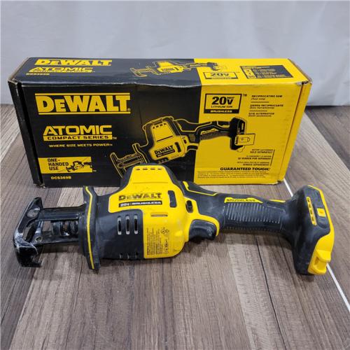 AS-IS Dewalt DCS369B ATOMIC 20V MAX Cordless One-Handed Reciprocating Saw (Tool Only)