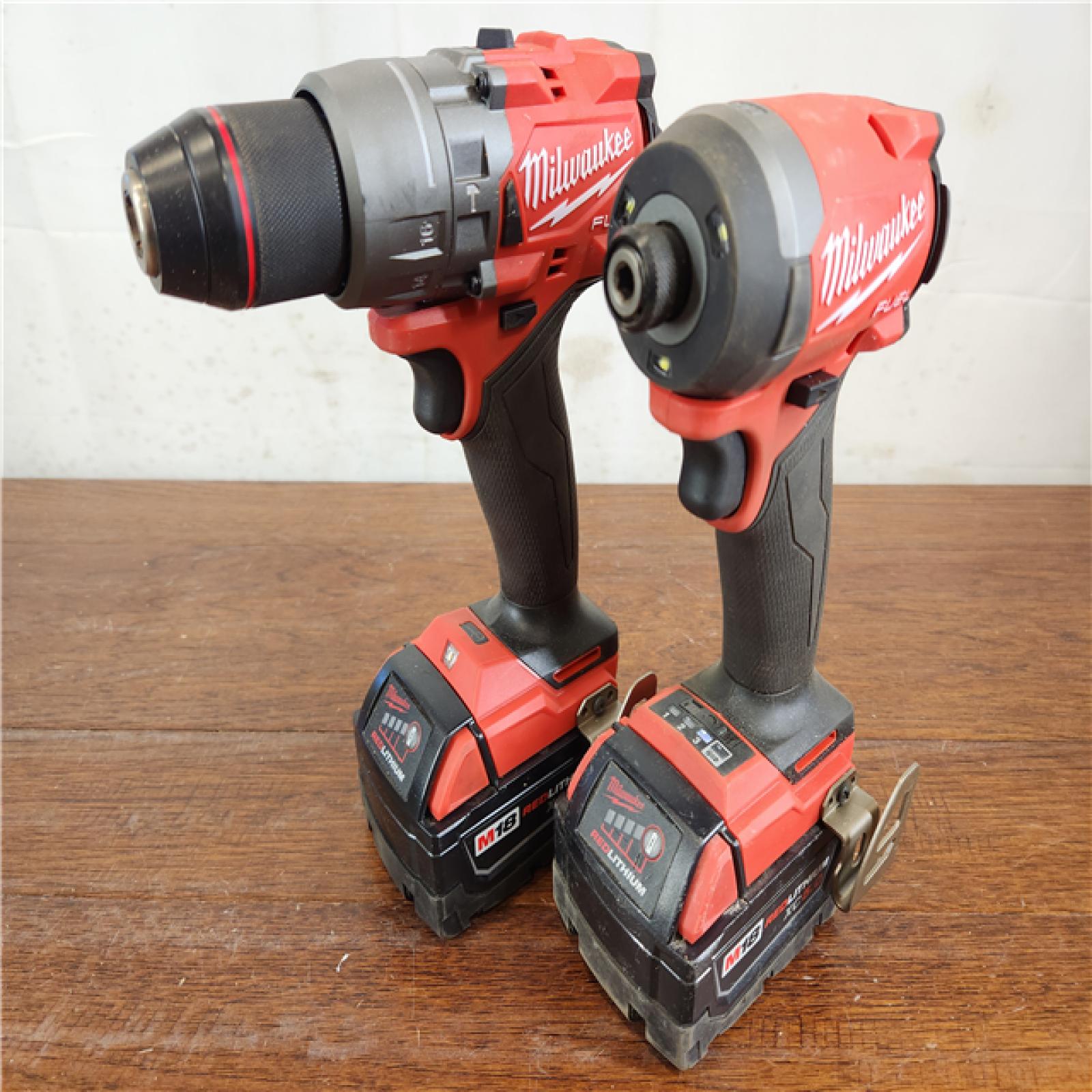 AS-IS Milwaukee M18 FUEL Cordless Brushless (2-Tool) Combo Kit