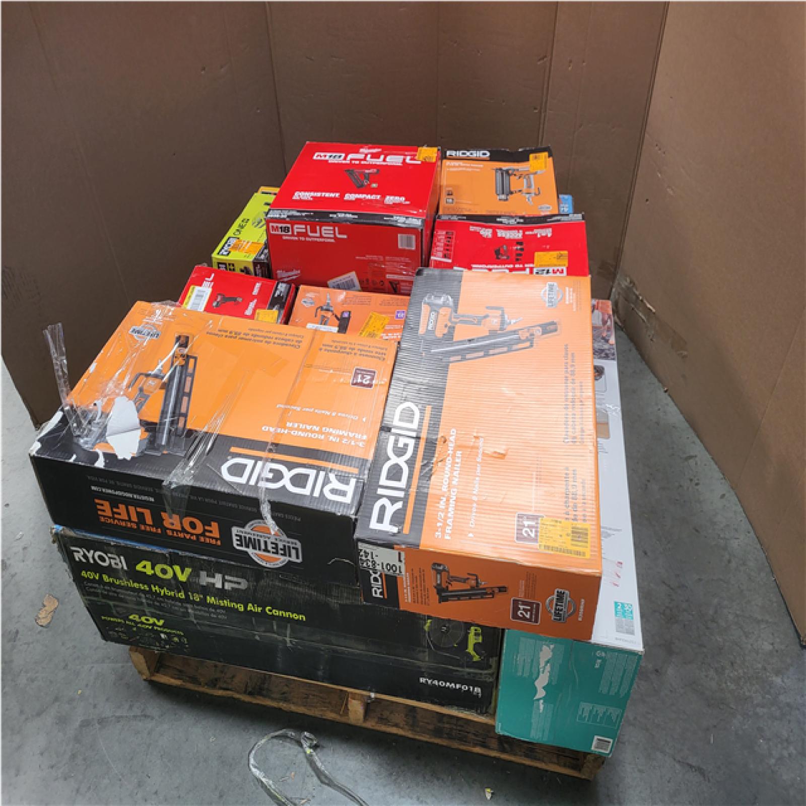 CALIFORNIA AS-IS TOOL PALLET