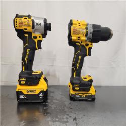 AS-IS- DEWALT 20V XR Lithium-Ion Cordless 2-Tool Combo Kit
