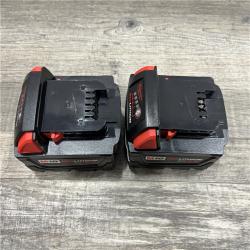 AS-IS Milwaukee 18-Volt Lithium-Ion XC Extended Capacity 5.0 Ah Battery Pack (2-Pack)