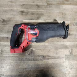HOUSTON LOCATION - AS-IS Milwaukee M18 18V Fuel Sawzall 1-1/4  Reciprocating Saw Cordless Lithium-Ion Brushless 2821-20 (TOOL ONLY)