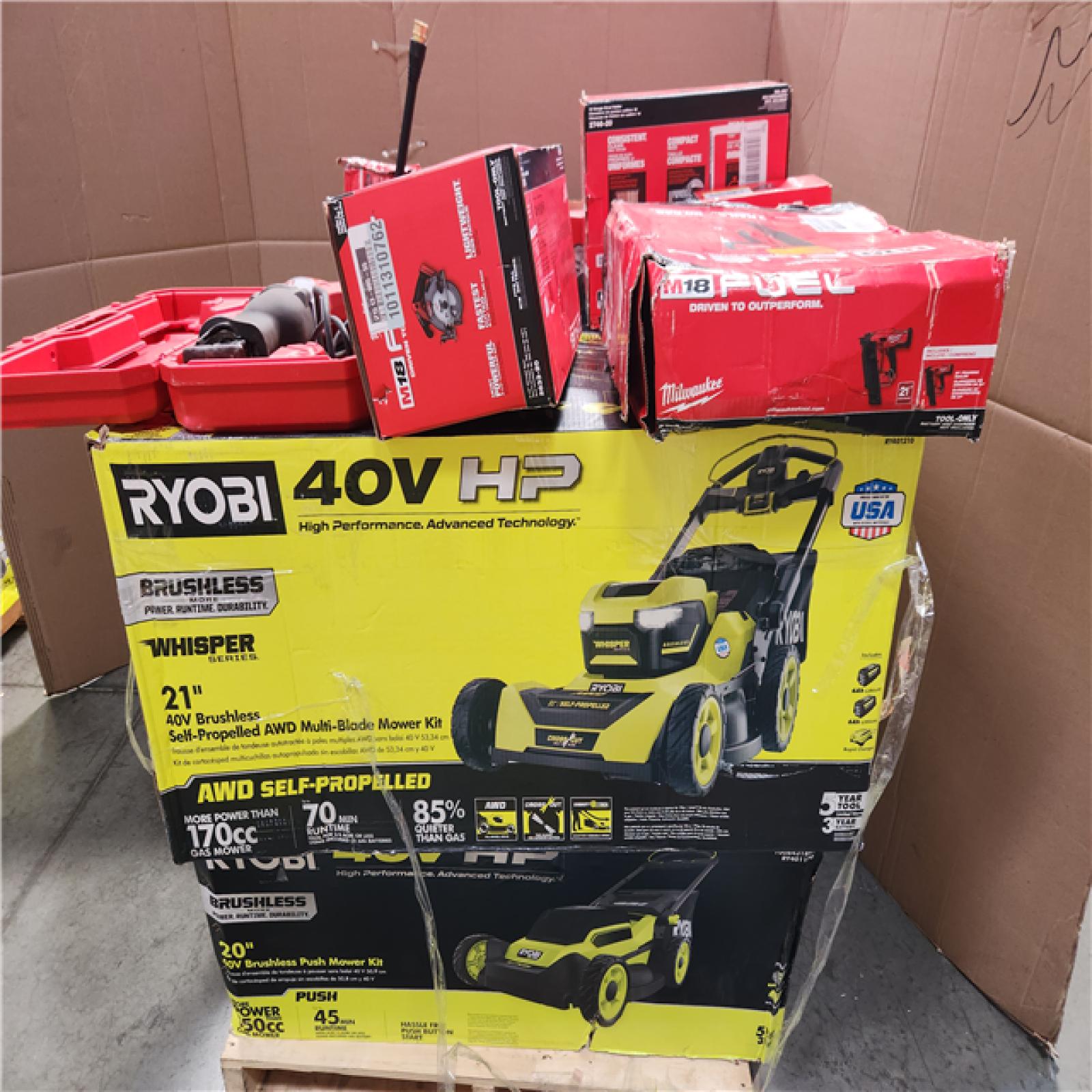 CALIFORNIA AS-IS TOOL PALLET