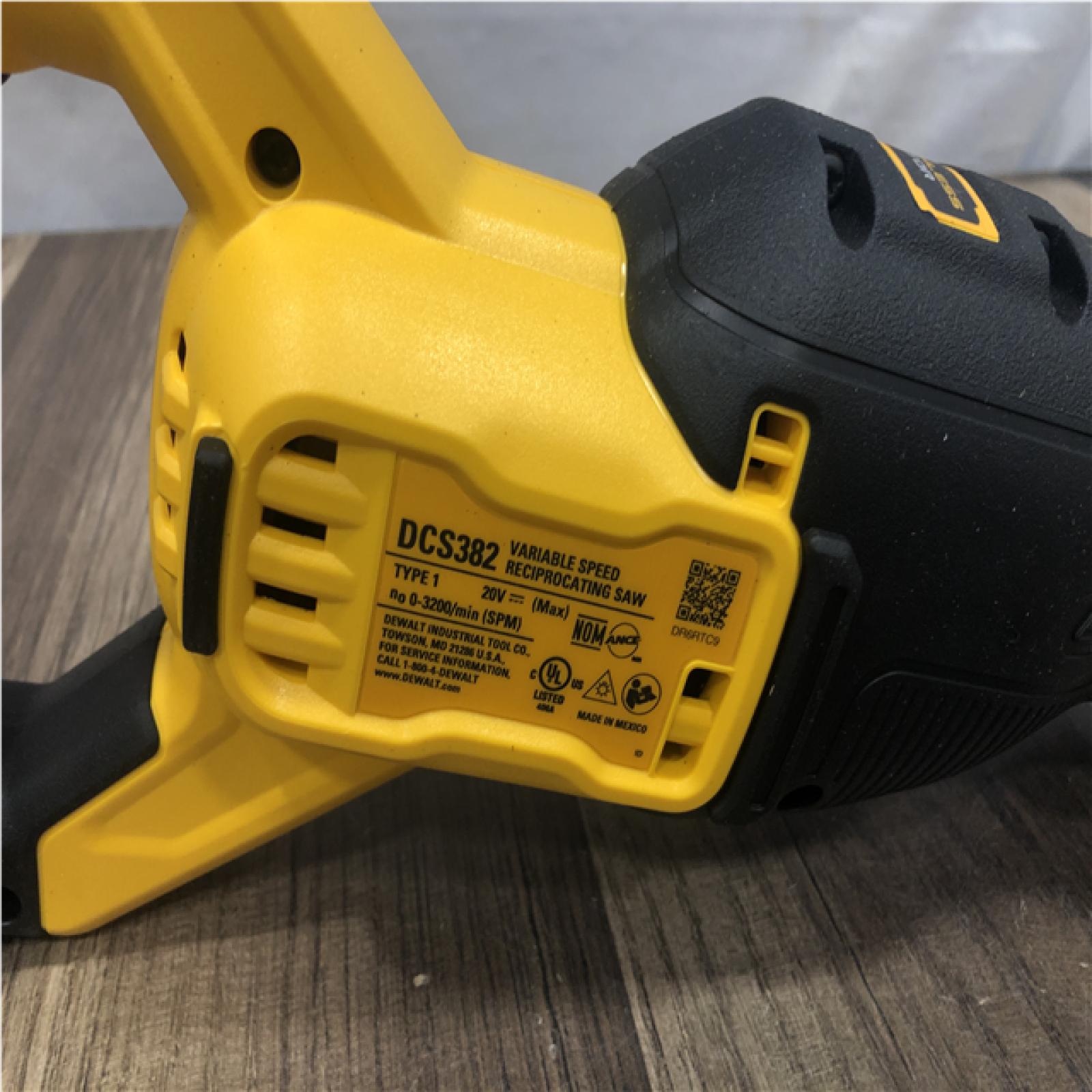 AS-IS DEWALT 20V MAX Cordless Brushless Reciprocating Saw (Tool Only)