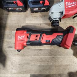 HOUSTON LOCATION - AS-IS Milwaukee M18 18-Volt Lithium-Ion Cordless Combo Kit 7-Tool with 2-Batteries, Charger and Tool Bag